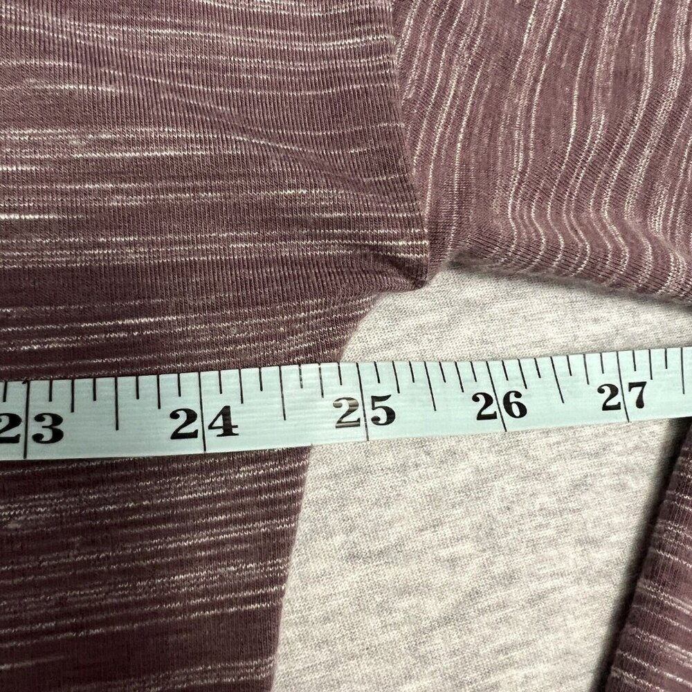 Athleta Avenues Dress Women Extra Large Purple Jersey Tee Soft Cozy Athleisure - Picture 8 of 13